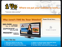 Tablet Screenshot of ivotize.com